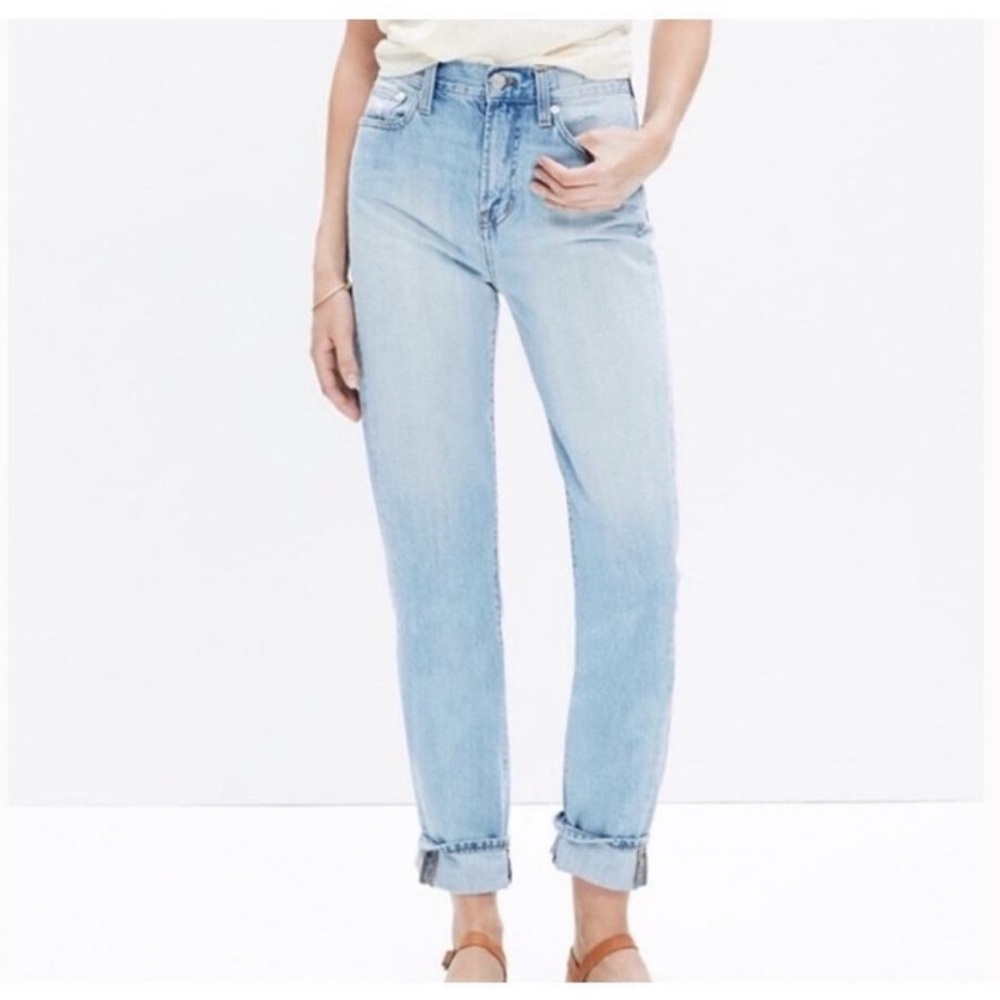 Madewell High Rise The Perfect Summer Light Wash Jeans Sz 25